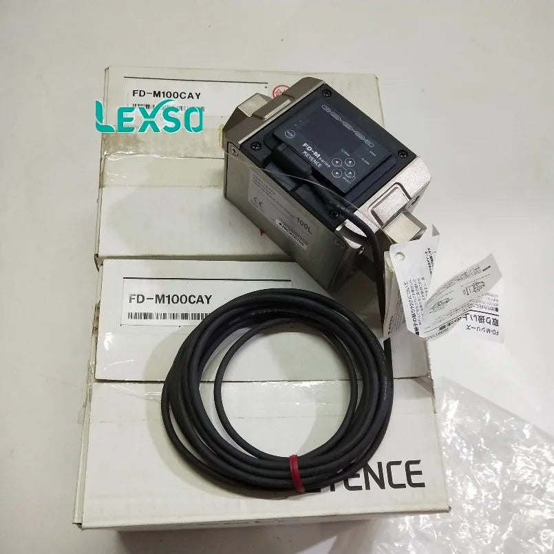 Keyence FD-M100CAY Industrial Liquid Flow Transmitter 4-20mA Output lexso