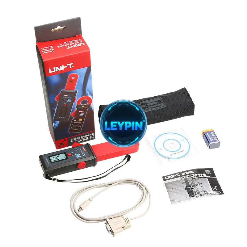 UNI-T UT258A 60A AC/DC Leakage Clamp Meter Automotive Tester Amperometric Clamp Amperemeter     ytdi