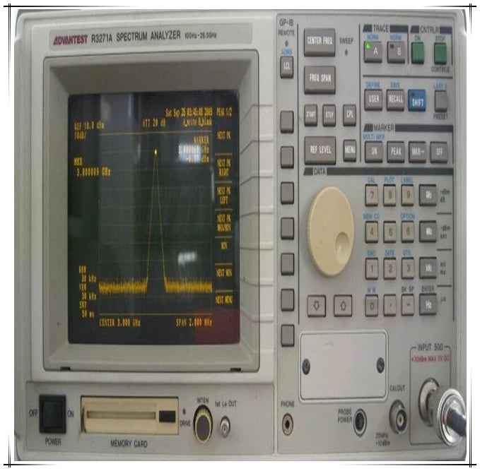 Used Advantest R3271A Spectrum Analyzer 100Hz-26.5GHz Network Analyzer