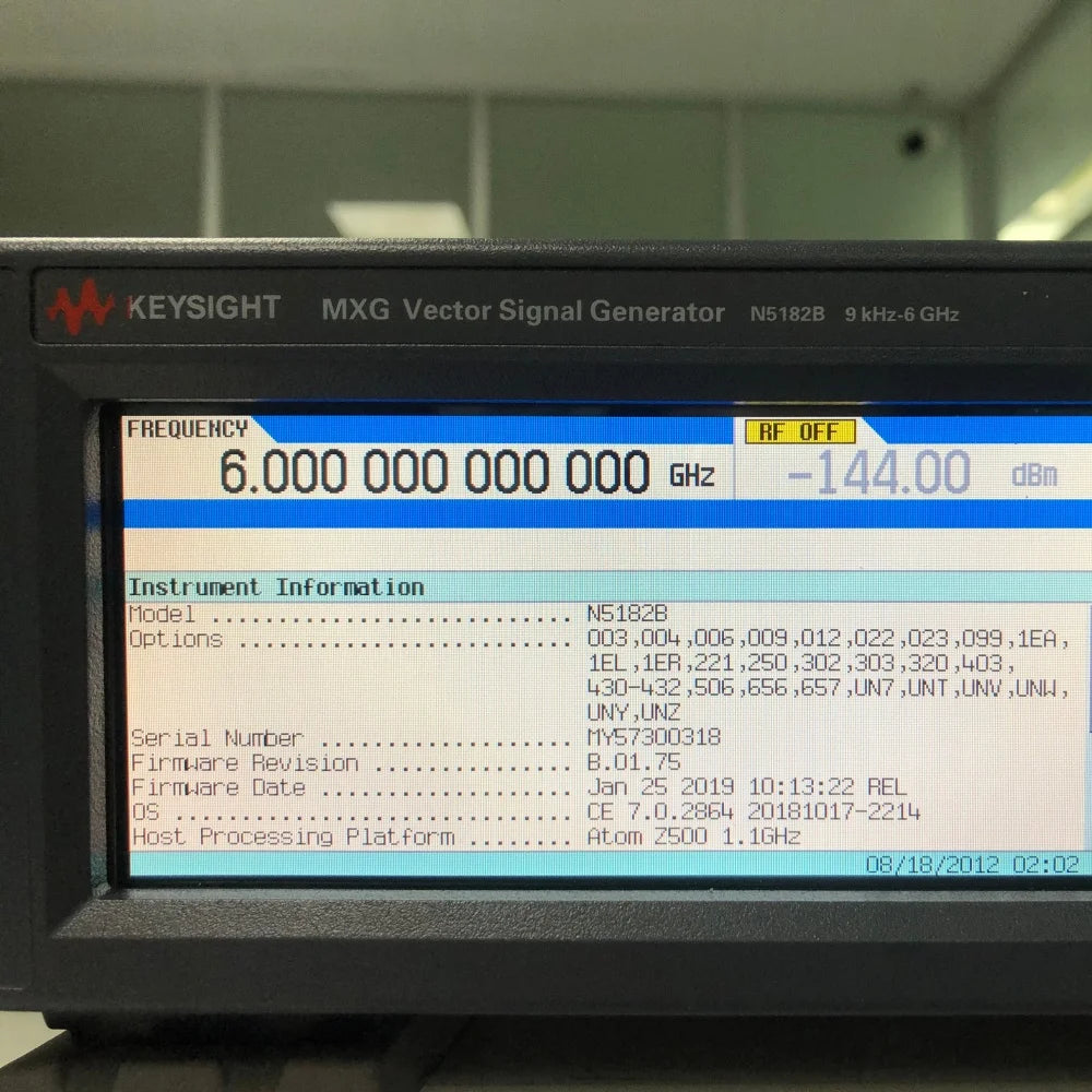 Refurbished Used Test Instrument Keysight Agilent N5182B MXG X-Series RF Vector Signal Generator 9 kHz to 6 GHz Tested Good