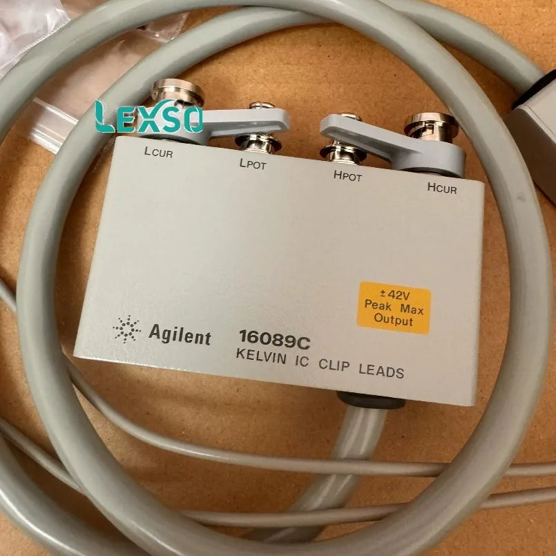 Keysight 16089C Kelvin IC Clip Lead 5 Hz to 100 KHz, Operating Temperature: 0 to 55    lexso