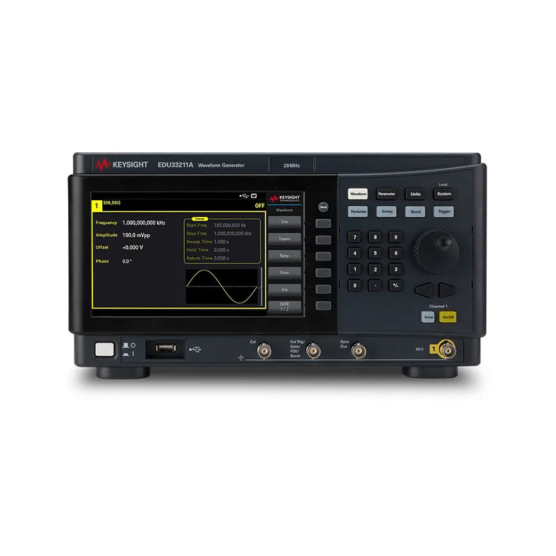 Keysight EDU33210 Series SBE Waveform Function Generator Customizable OEM Support-Models EDU33211A and EDU33212A