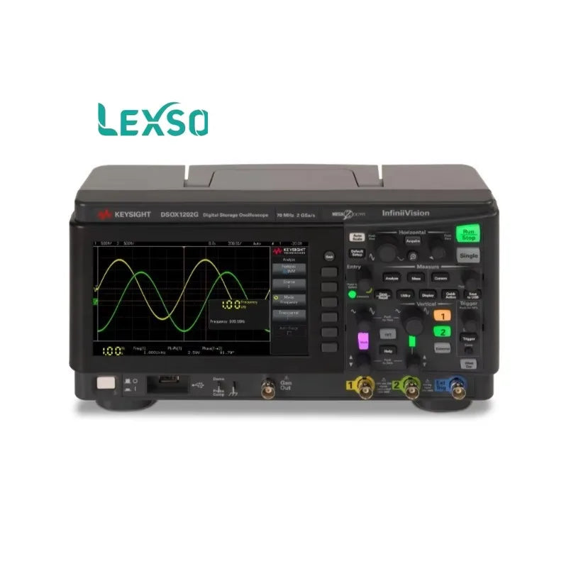 osciloscopio Keysight Technologies DSOX1202G InfiniiVision 1000 X Series, 70MHz Bench Oscilloscope, 2 Analogue Channels lexso