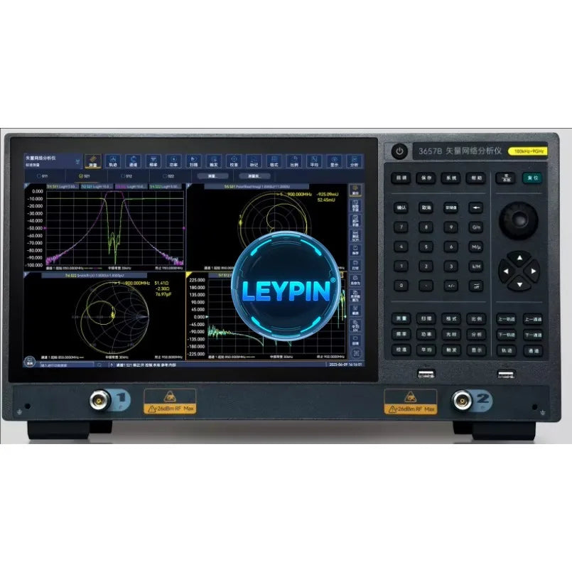 Ceyear 3657AM Vector Network Analyzer-Frequency Range:9kHz-9GHz, Frequency Resolution:0.1Hz, Mix:0dBm/10dBm         ytdi
