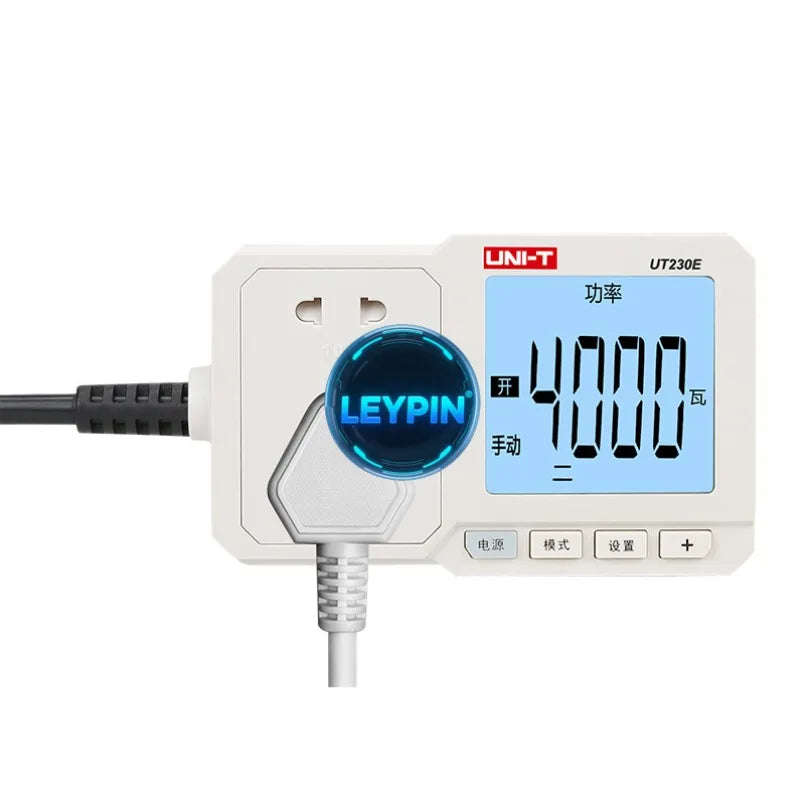 UNI-T UT230E 1W ~ 4000W Timing Power Metering Socket Optic Power Meter Mini     lexso