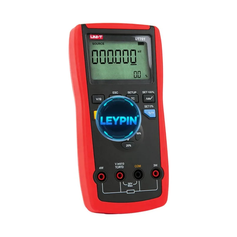 UNI-T UT701 Single Function Temperature Calibrator 4 RTD Types and Voltage/resistance Output Function 0.05% Output Accuracy  lexso