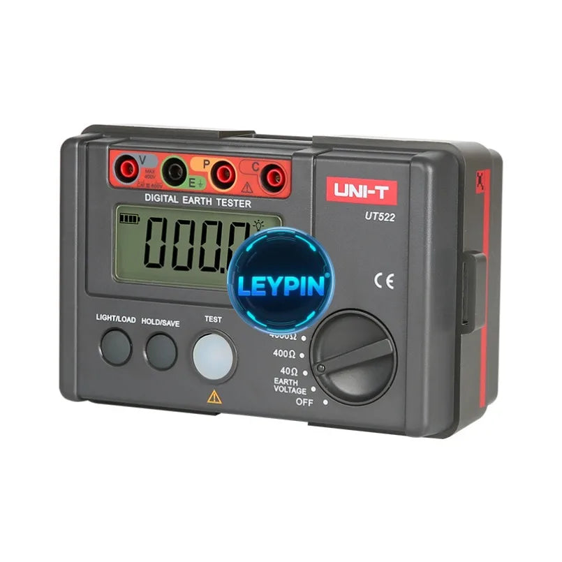 UNI-T UT520 Series Digital Earth Testers 400V 2000  4000 Data Hold Full Icon Display CE UKCA Certified     lexso