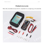 Q1 Digital Multimeter 9999 Analog Tester REAL RMS Professional Multi-Metro DIY Transistor Capacitor NCV Tester Lcr Meter    ytdi