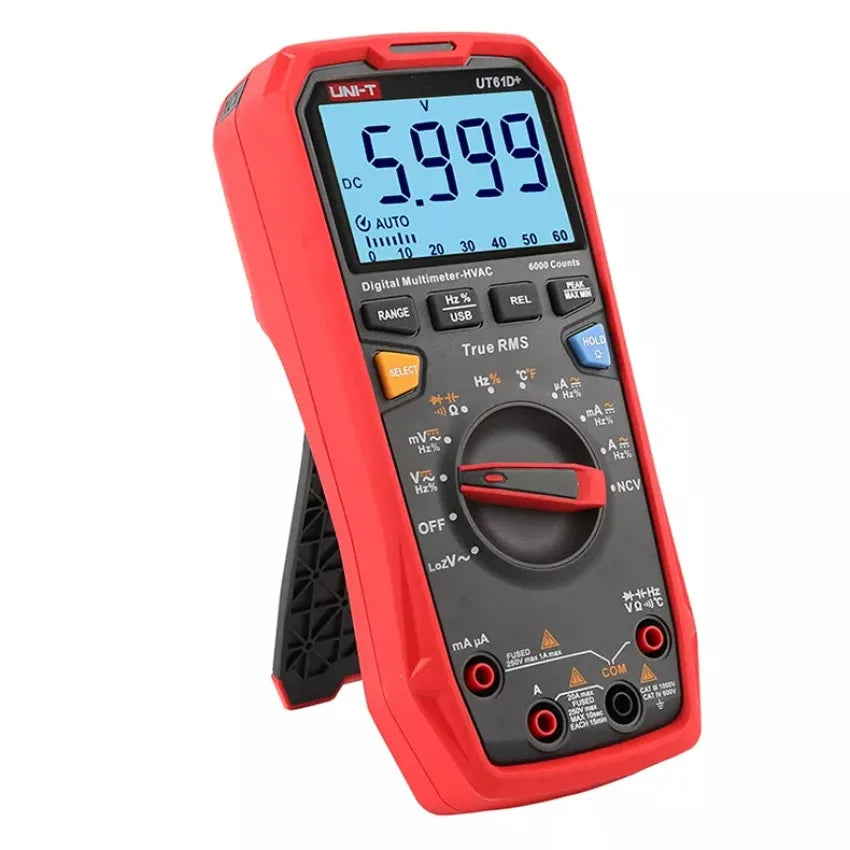 UNI-T Ut61b+ Ut61e+ Ut61d+ Handheld Professional Digital Multimeter Tester Unit True Rms Auto Range 6000 Counts Ac 1000v LS    ytdi