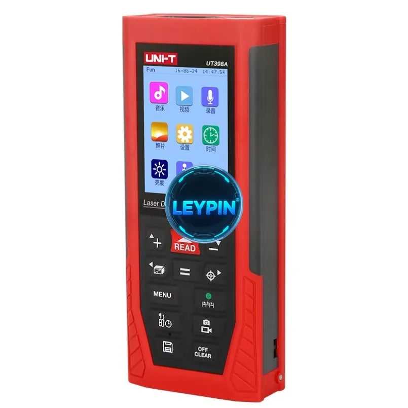 UNI-T UT398A Professional 200m Laser Distance Meters Lofting Test Levelling Instrument ,Multifunctional Laser Rangefinder    lexso