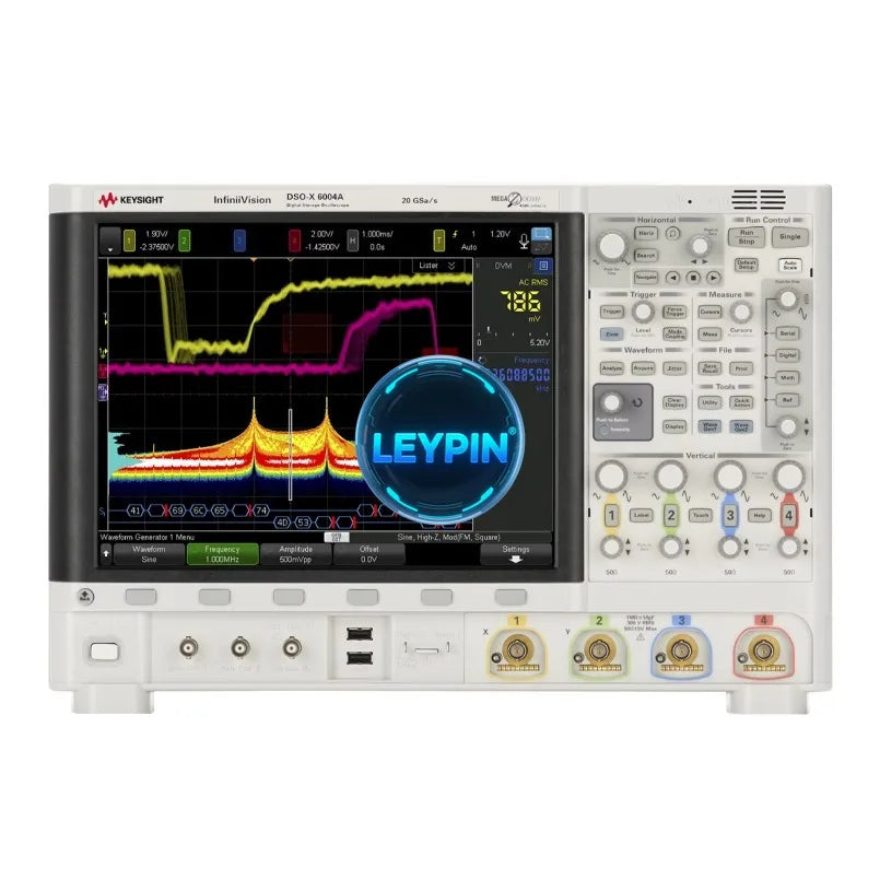 Keysight DSOX6004A Oscilloscope: 1 GHz - 6 GHz, 4 analog channels    lexso