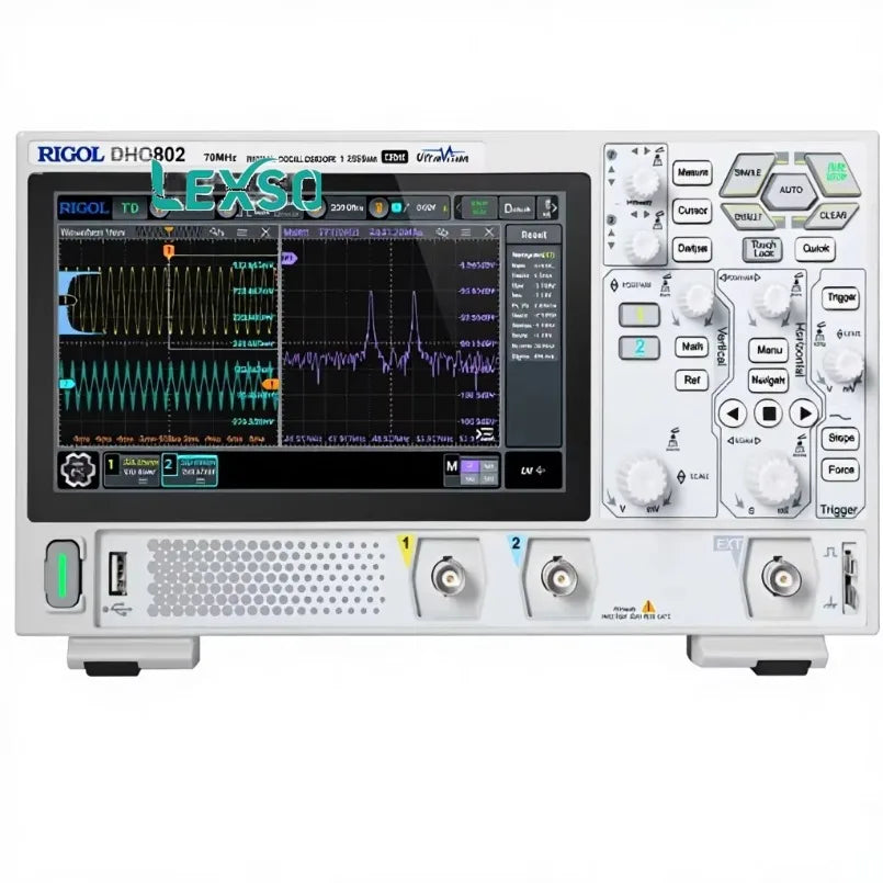 RIGOL DHO802 Advanced Ultra-High Resolution Digital Oscilloscope with High Performance and Precise Signal Analysis lexso