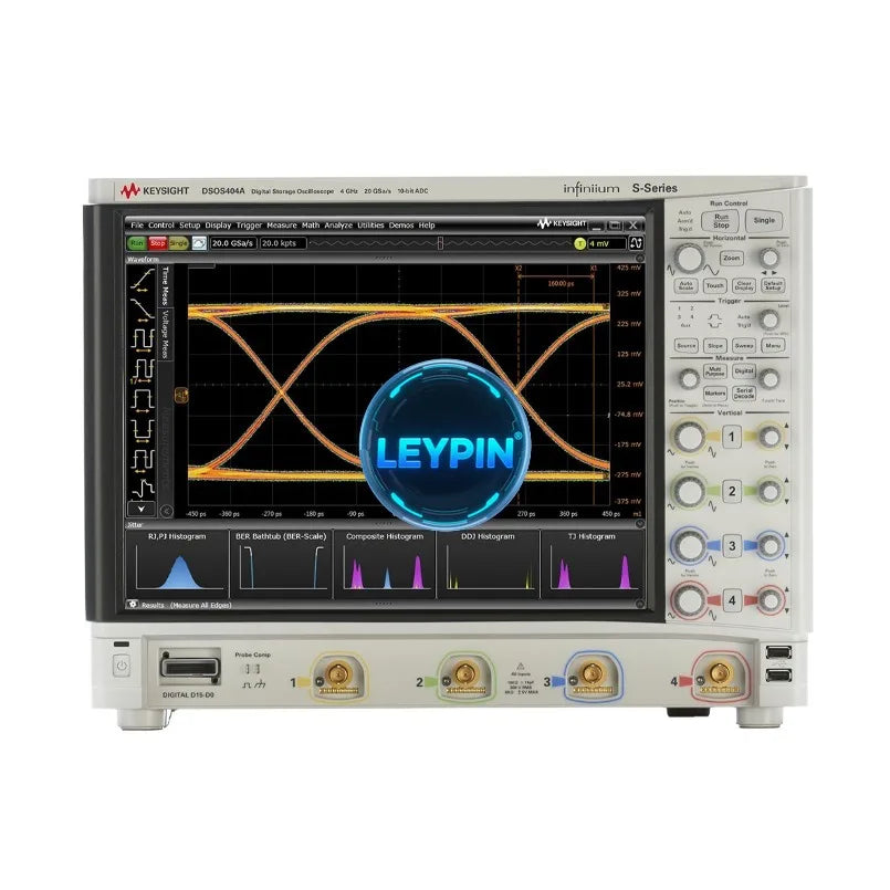 Keysight DSOS404A HD Oscilloscope: 4 GHz, 4 Analog Channels Maximum Memory Depth 8 Million Points   lexso