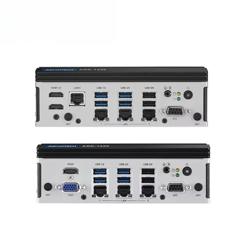 Advantech ARK-1250L Intel 11th Fanless DIN-Rail Industrial Embedded PC Edge AI IPC for Automation IoT Gateway  Control  lexso