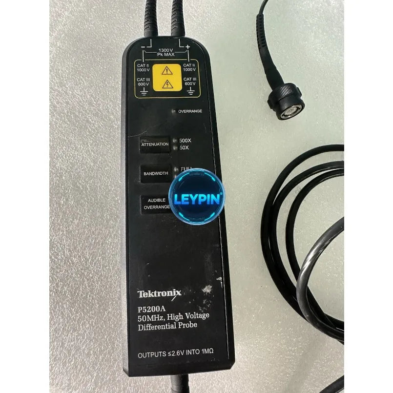 P5200A Differential Probe Tektronix 50 MHz CAT Floating Signal Measurement    ytdi