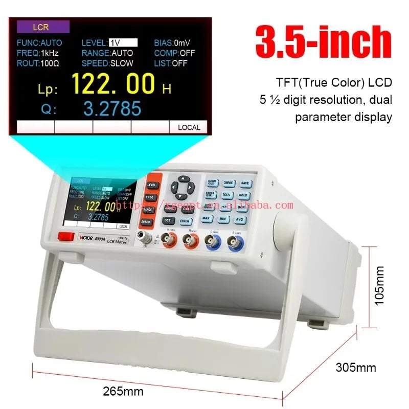 VICTOR 4091B 10-20 KHz Desktop Digital LCR Meter   ytdi