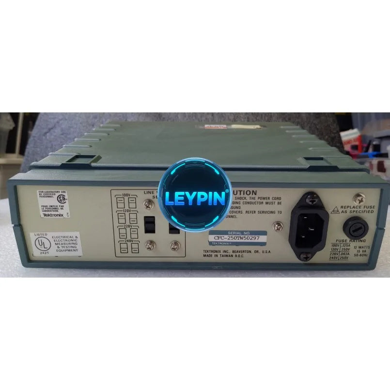 Tektronix Model CFC250 100MHZ Frequency Counter Working Condition with DIY cable    ytdi