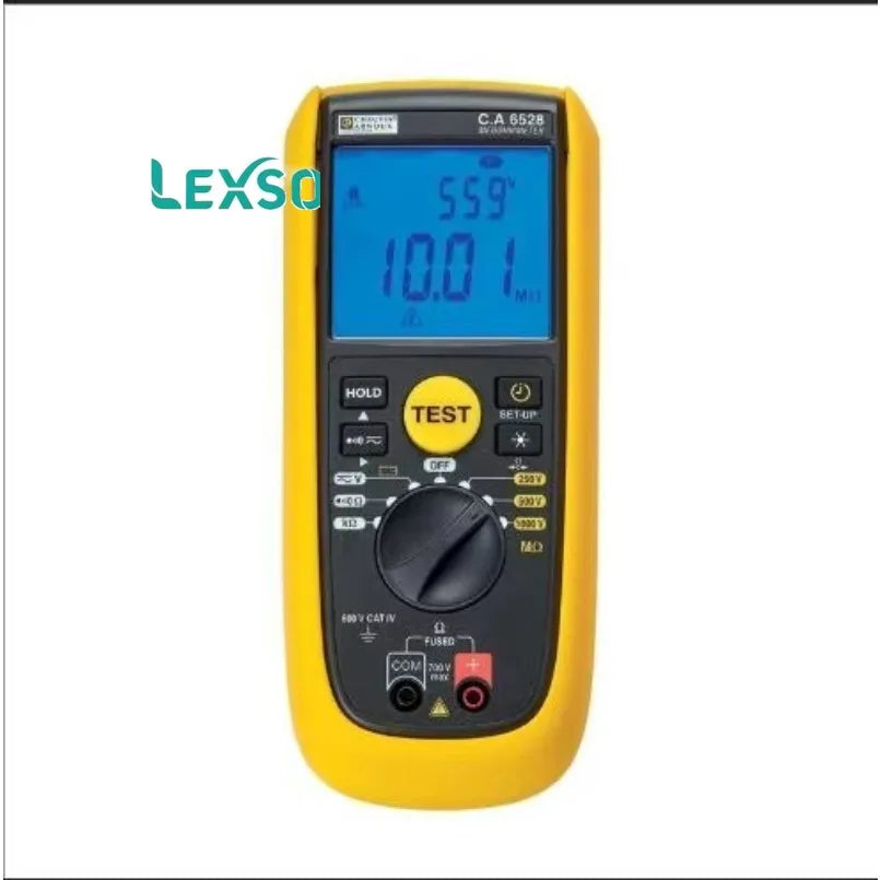 Chauvin Arnoux CA 6536 Insulation & Continuity Tester C.A 6522 C.A 6524 C.A 6526 C.A 6532 C.A 6534 C.A 6536   lexso