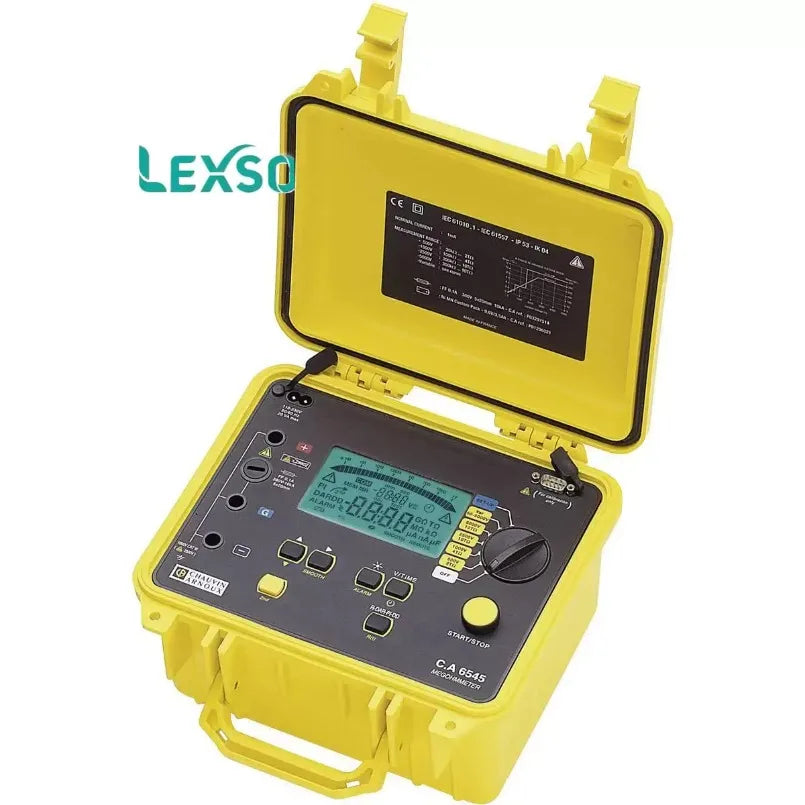 Chauvin Arnoux Ca 6545 Insulation Resistance Tester   lexso