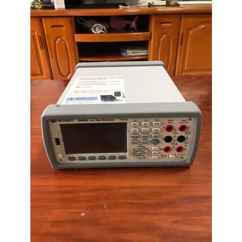 Agilent 34465A 6.5 Digit Multimeter Truevolt Dmm Test Calibration Piece     ytdi