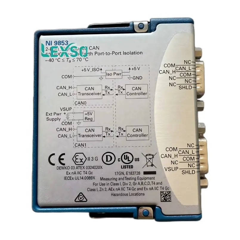 National Instruments 9853 C Series CAN Interface Module lexso