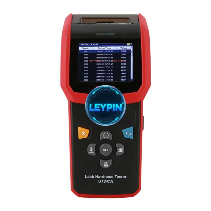 UNI-T UT347A Leeb Hardness Tester HL HB HRC HRB HV HS CE (In Processing) UKCA 0 45 90 135 180A 5 Impact Directions   lexso