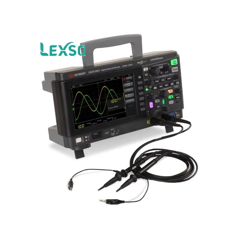 Keysight Technologies DSOX1202A InfiniiVision 1000 X Series 200MHz Bench Oscilloscope 2 Analogue Channels Measuring  lexso
