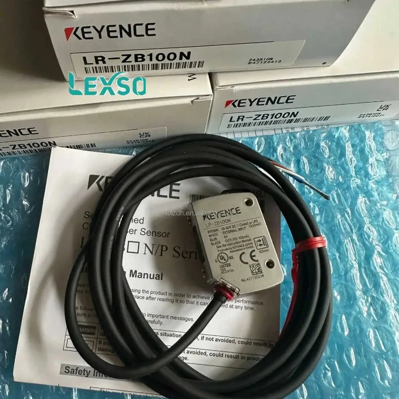 Original KEYENCE LR-X50 Digital CMOS Laser Sensor for Standard Model Cable Type 50mm range lexso