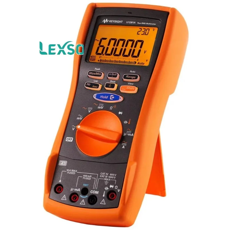 Keysight Technologies U1281A Handheld Digital Multimeter 10A Ac Dc Max 1000V Ac Max True RMS Measurement Measuring  lexso