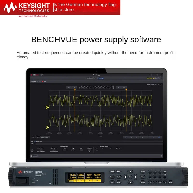 Keysight N6700 Series Modular Power Supply Host N6700C 400W Made in USA   ytdi