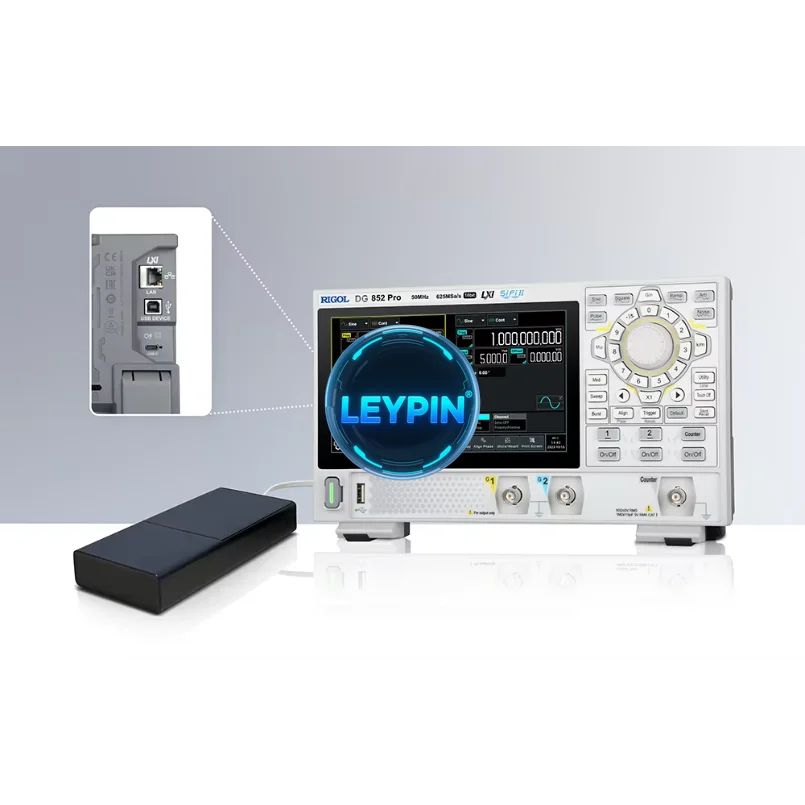 Rigol DG852 Pro Arbitrary Waveform Generator 50MHz 16 Bit Resolution up to 20th Harmonic Generation Function     lexso