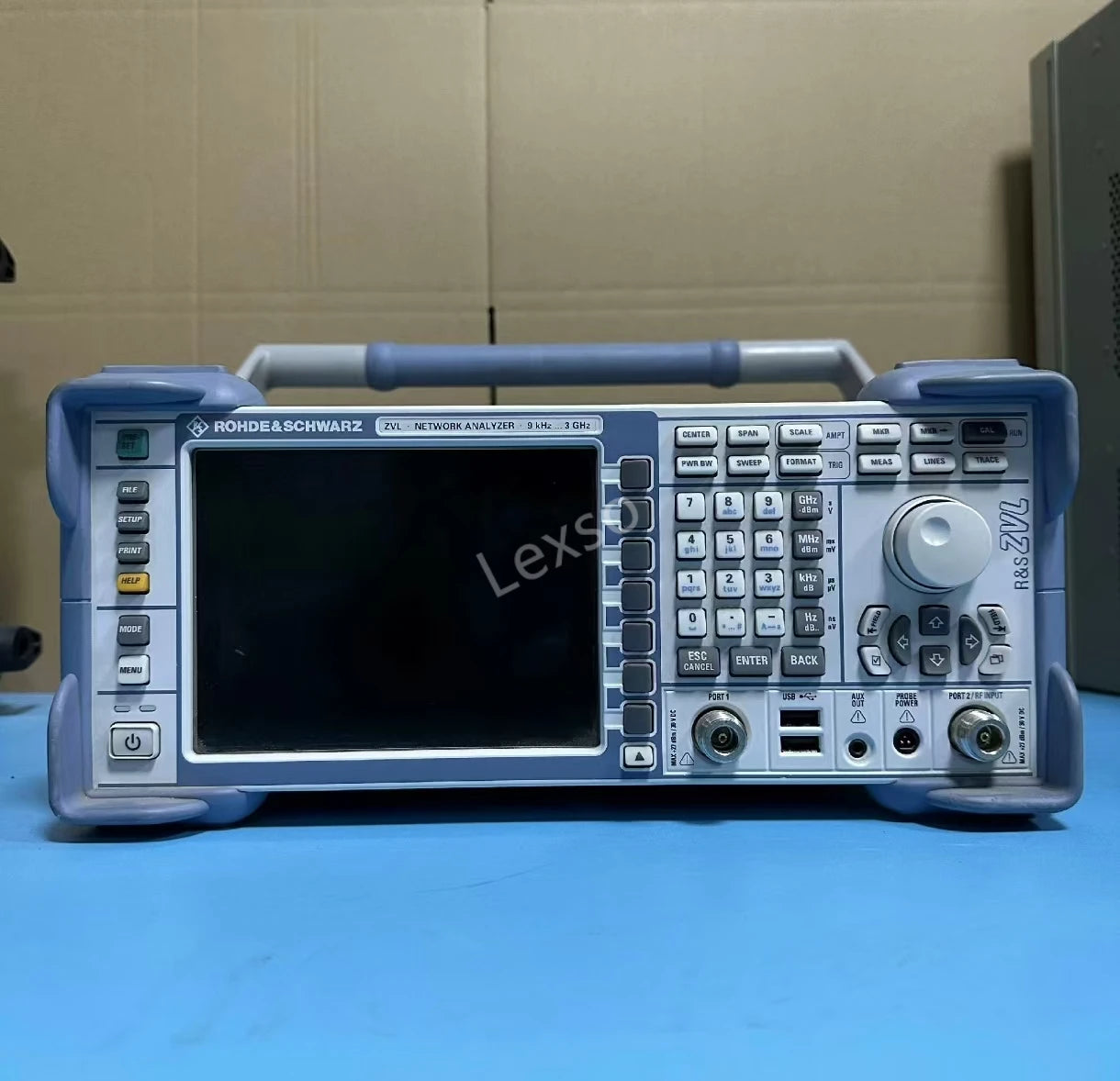 Used Rohde & Schwarz ZVL3 75 Ohm 9 KHz-3 GHz Vector Network Analyzer    ytdi