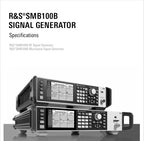 Rohde & Schwarz Ready Stock Used SMB100A Vector Signal Generators 8 KHz-1/3/6GHz
