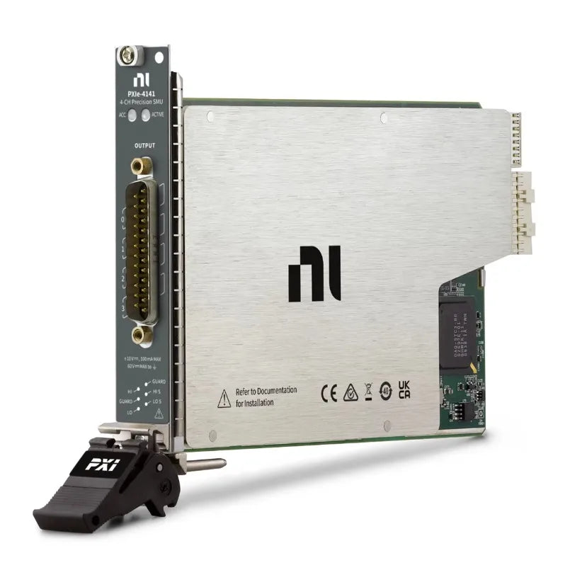 National Instruments PXIe-4141 Precision PXI Source Measure Unit with OEM Customized Support   Made in American lexso