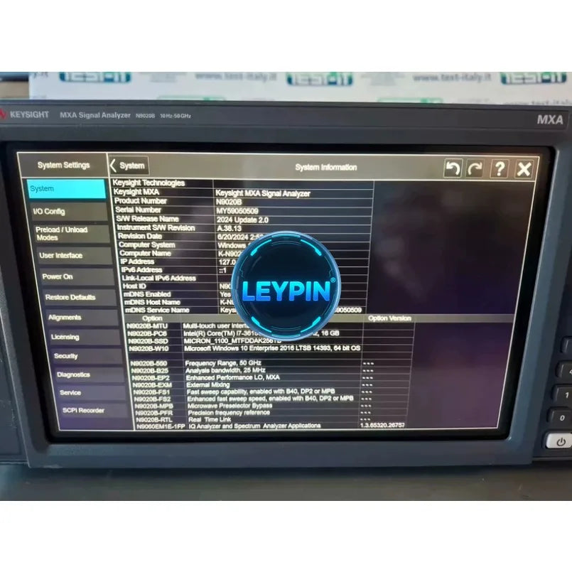 Agilent / Keysight N9020B-550 MXA Spectrum Analyzer 50GHZ   ytdi