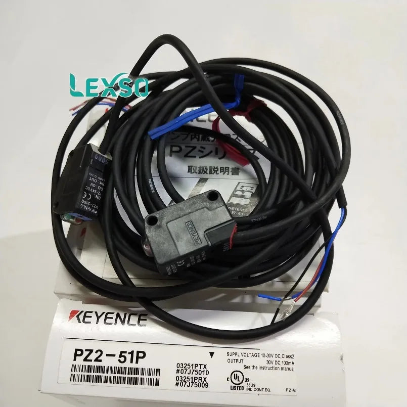 In Stock KEYENCE PZ2-51P PNP Output Photoelectric Sensors Cable lexso