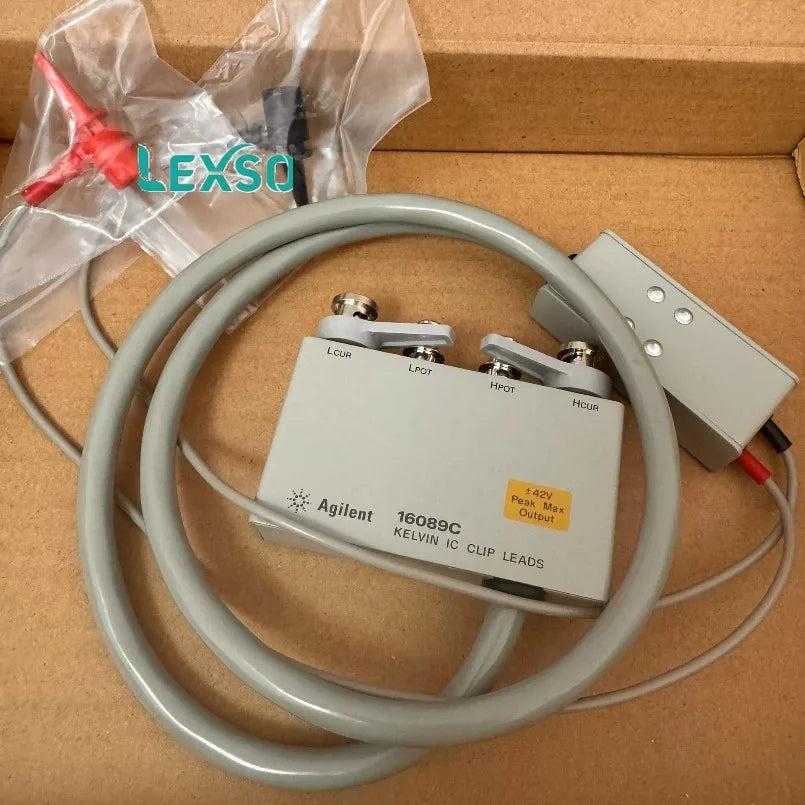 Keysight 16089C Kelvin IC Clip Lead 5 Hz to 100 KHz, Operating Temperature: 0 to 55    lexso