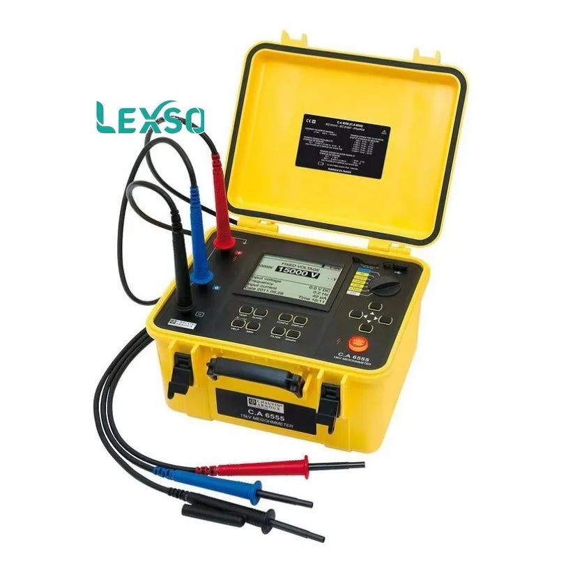 Chauvin Arnoux Ca6555 Insulation Resistance Tester   lexso