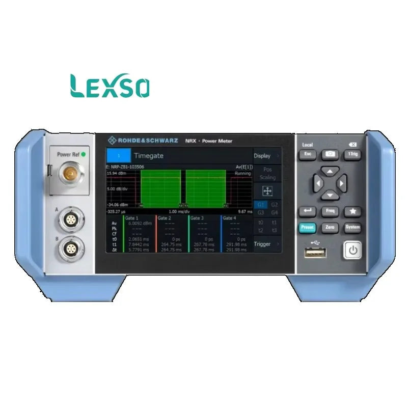 Rohde & Schwarz NRX power meter metal material flexible interface connection lexso