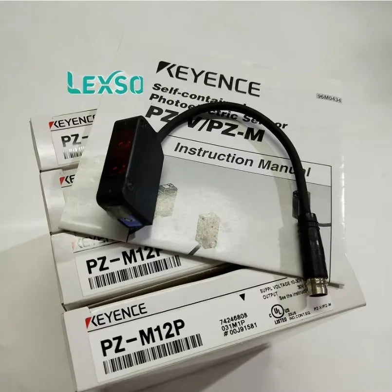 In Stock New Keyence PZ-M12P Photoelectric Sensor Switch PZM12P lexso