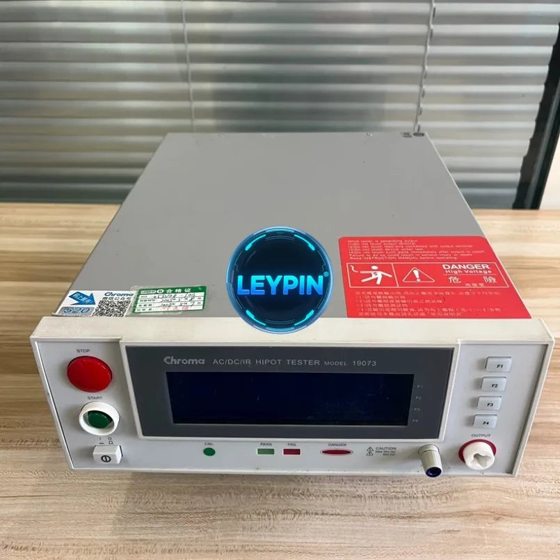Chroma 19073 Hipot Tester Test Type Hipot Max AC Test Voltage 5kV     ytdi