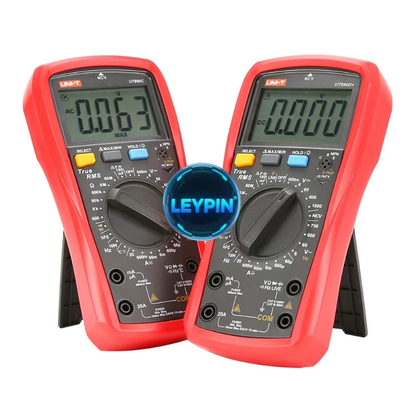 UNI-T UT890C 20A 750V Electric Multimeter True RMS Digital Multimeter with Temperature Capacitance Frequency     lexso