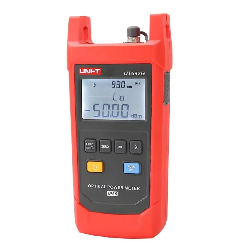 UNI-T UT692G Optical Power Meter Handheld Backlight Switch for Optical Cable Construction Maintenance Dustproof and Waterproof lexso