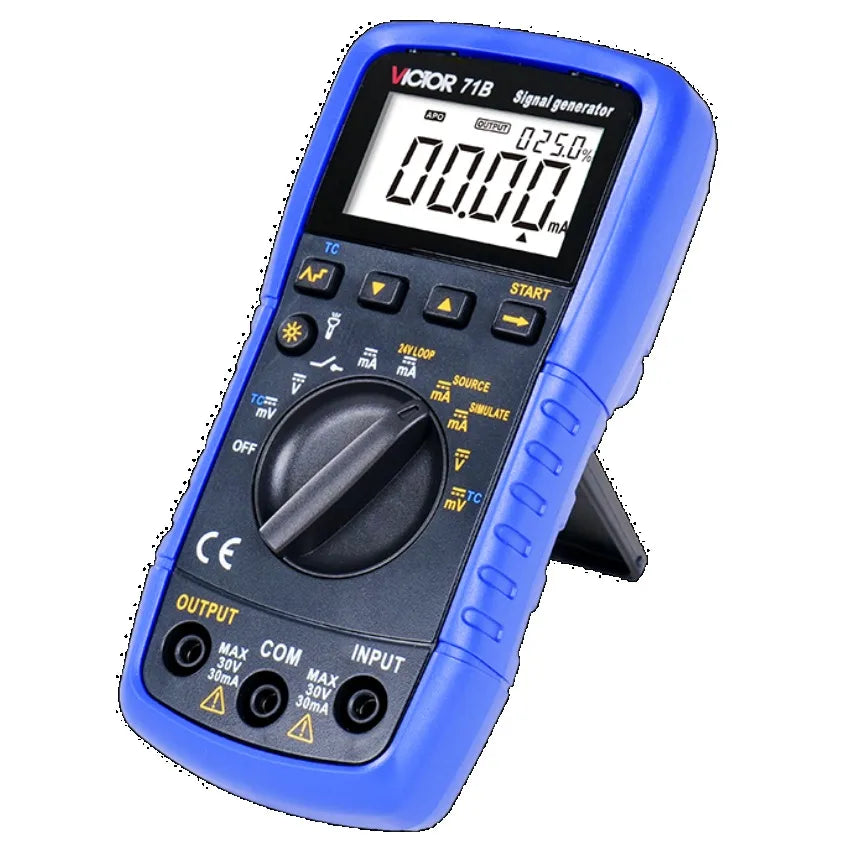 VICTOR VC71B Signal Generator Thermocouple Current Voltage Measure and Source V/mA  24V Loop VoltageTransmitter Source Simulator   ytdi