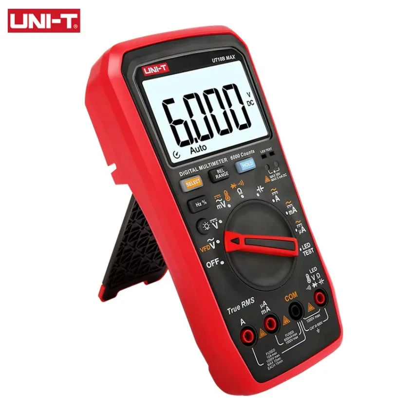 UNI-T True RMS Digital Multimeters UT15BMAX UT17BMAX UT18BMAX VFD Capacitance Voltage Current Electric Testing Meter    ytdi