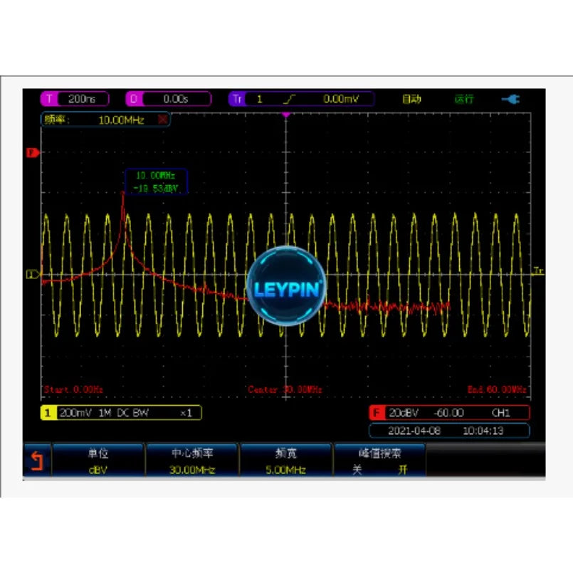 Ceyear Digital Fluorescent handheld Oscilloscope 4382D 4CH 500MHz 5GSa/s lab test home cars auto      lexso