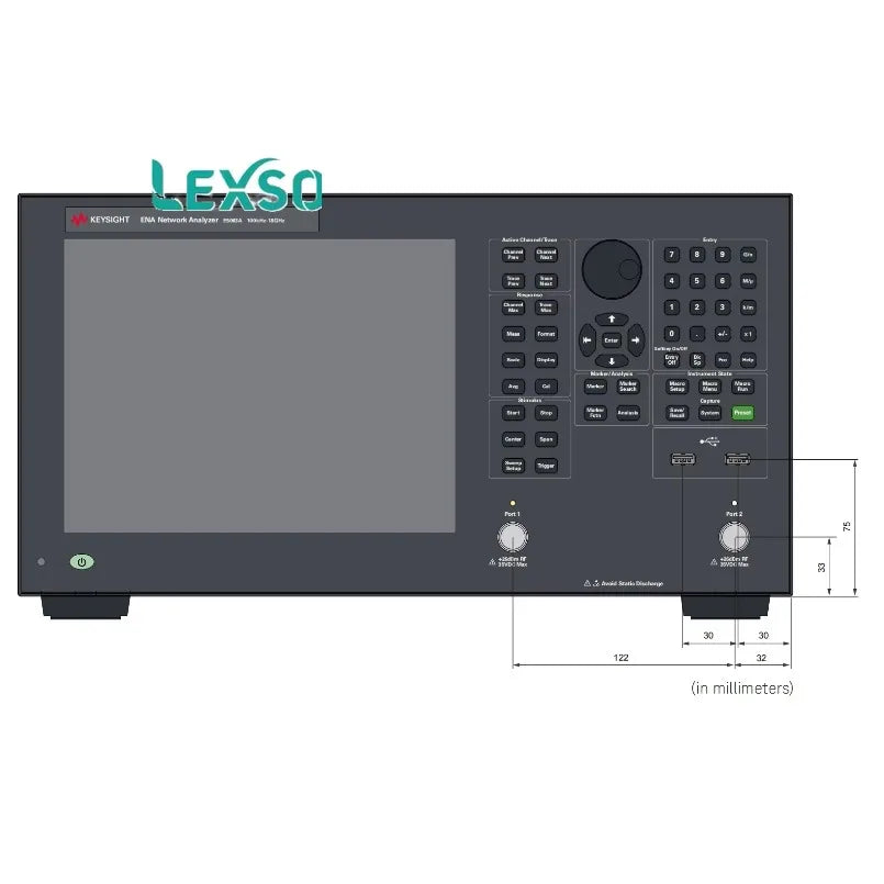Keysight E5063A ENA Vector Network Analyzer Customizable OEM Support Frequency Range 100kHz To18GHz for Test Instruments lexso