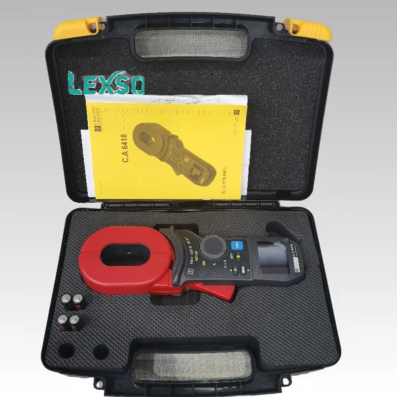 Chauvin Arnoux CA6418 Pliers-type Grounding Loop Resistance Tester   lexso