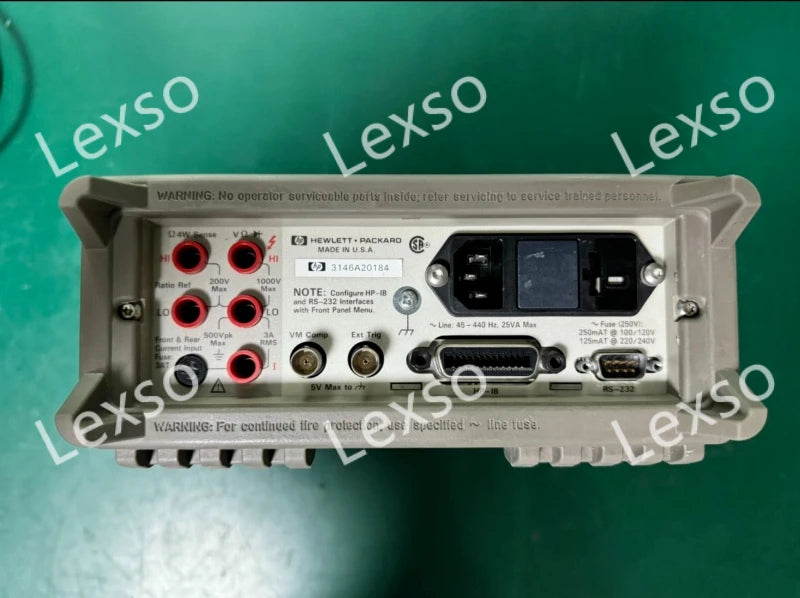 Used HP / Agilent 34401A Digital Multimeter 6(1/2) Digit Tested & Spot-on    ytdi