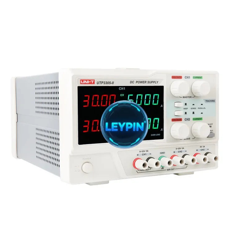 UNI-T UTP3305-II 30V 5A Dual Channel Linear DC Regulated Power Supply Digital Adjustable Switching Repairing     lexso
